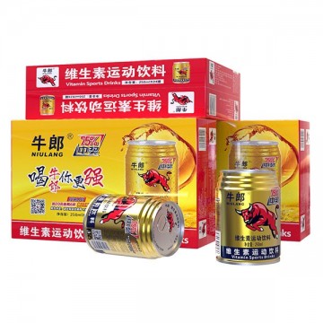 牛郎维生素运动饮料250mlx12罐