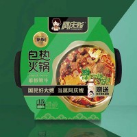 阿庆嫂麻辣嫩牛自热火锅385g