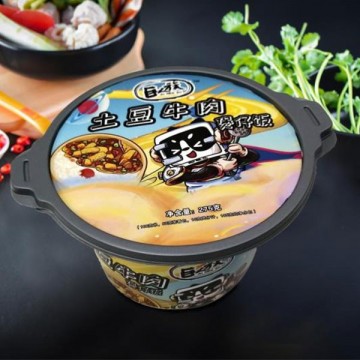 巨人族土豆牛肉煲仔饭275g