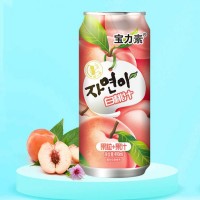 宝力素白桃汁490ml