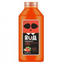 聚果时光果U益益生菌复合果昔草莓味420ml