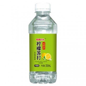 聚果时光柠檬苏打饮料350ml